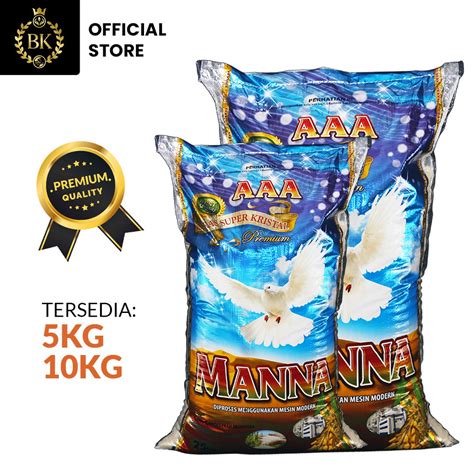 Jual Manna Beras Premium Kualitas Super Best Seller Kg