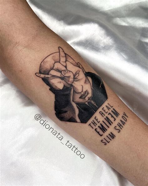 Dionata Pardim No Instagram Tatuagem Eminem Trabalhos