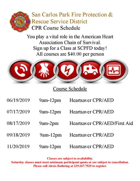 Heartsaver Cpr Classes San Carlos Park Fire Protection And Rescue Service District