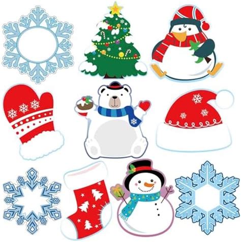 Amazon 80 Feet Winter Christmas Bulletin Board Borders Snowman