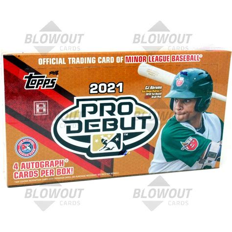 Topps Pro Debut Baseball Hobby Box