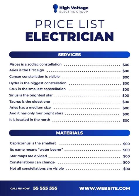 Electrical Supply Price List Clearance Cityofclovis Org