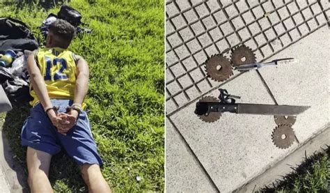 Hombre Quiso Entrar A La Casa Rosada De Argentina Con Un Machete