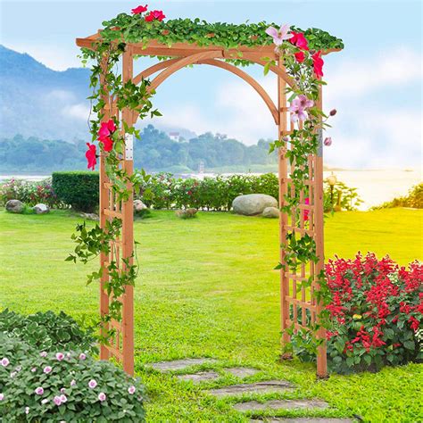 Un Bel Arco In Legno Per Un Giardino Fiabesco Ispirazioni Da Non Perdere