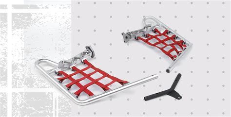 Polaris Predator 500 2004 National Series Race Peg Nerf Bars Dg