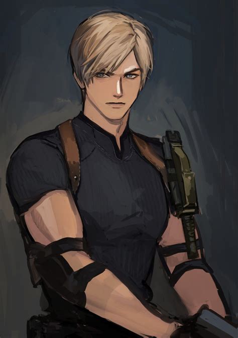 Qingura Anime Oc Anime Guys Leon S Kennedy Leon Resident Evil