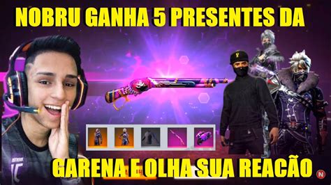 Nobru Ganha Blusa E Skin Mais Rara Da Garena E Mais 5 Presentes E Olha