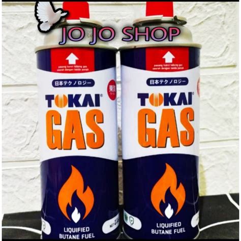 Jual Gas Kaleng Portable Tabung Gas Portable Tokai Shopee Indonesia