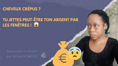 Tu Perds De L Argent Cause De Tes Cheveux Youtube