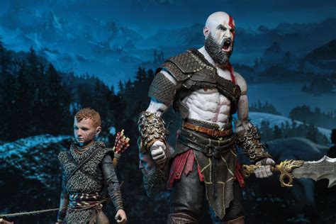 Sdcc Neca God Of War Kratos And Atreus Pack The Toyark News