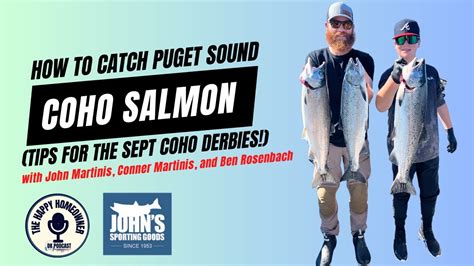 How To Fish For Puget Sound Coho Salmon With John Sporting Goods And