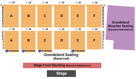 Clay County Fair Tickets And Seating Chart Etc