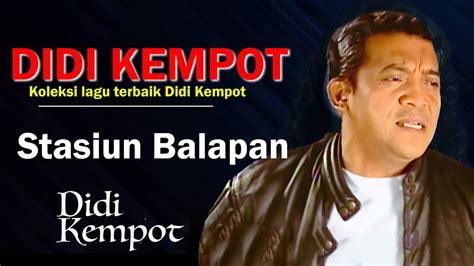 Stasiun Balapan Didi Kempot Lyrics YouTube