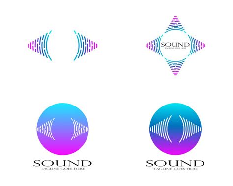 Sound Wave Logo Vector Hd Png Images Sound Wave Ilustration Logo