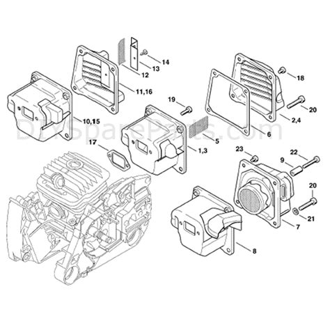 Stihl 066 Parts Diagram Diagramwirings