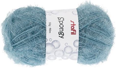 Fil Tricoter Stafil Spongy Yarn Laine Poilue Tricot Crochet