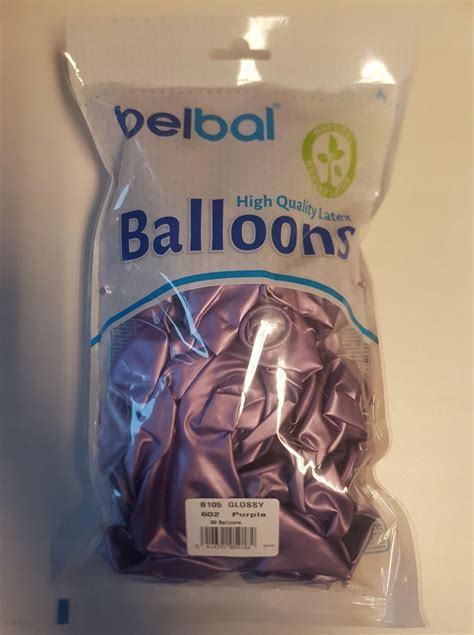 Balony Glossy Fioletowe Purple Chrome 50Szt BELBAL Ceny I Opinie