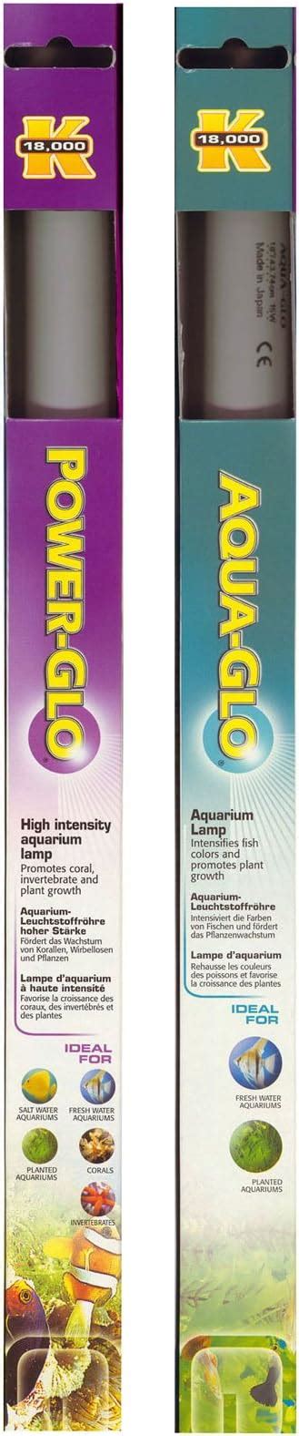 Power Glo T8 15 W Linear Fluorescent Aquarium Bulb With Free Aqua Glo