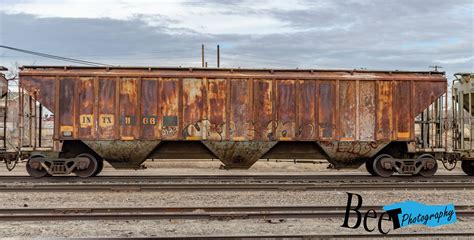 Complete Rust Covered Hopper Train Car Train Car Rail Car Train