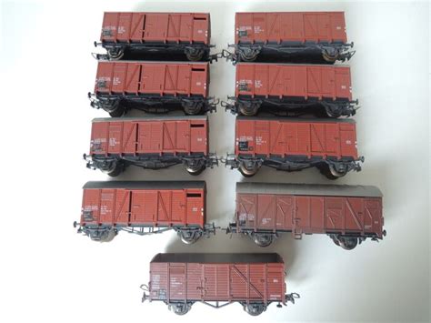 Liliput Roco H0 Freight Carriage 8 Boxcars And 1 Catawiki