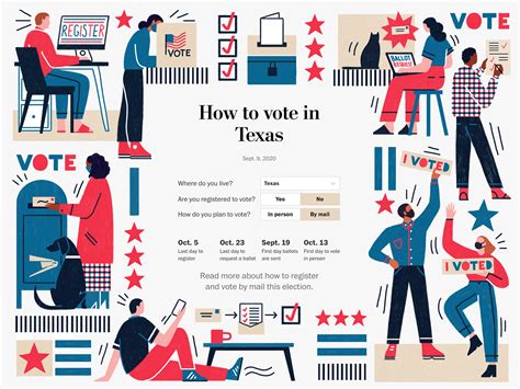 Washington Post How To Vote In Your State On Behance