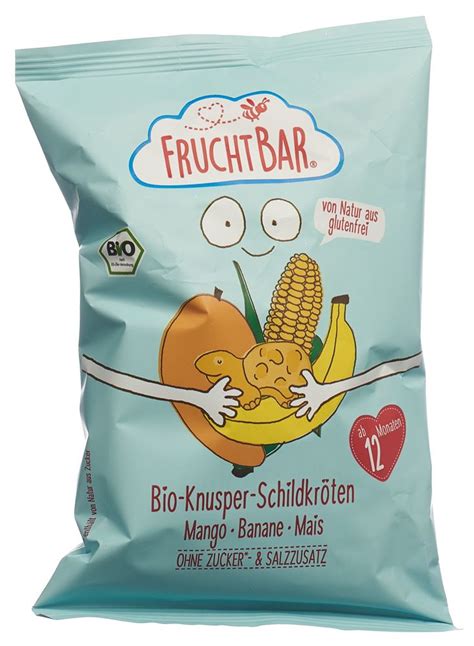 FRUCHTBAR Knusper Schildkröten Bio Mango Banane Mais Btl 30 g Online