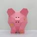 Diy Papercraft Piggy Bank Nursery Decor Babyshower Decor Diy D Lowpoly