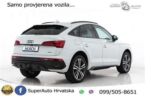 Audi Q5 Sportback 40 TDI Aut Quattro S Line 204 KS BLACK TEM KAM SHZ