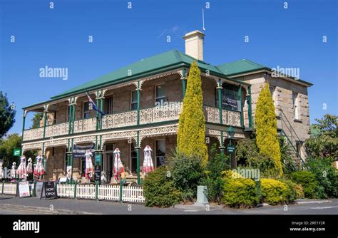 Richmond Arms Hotel Rochmond Tasmania Australia Stock Photo - Alamy