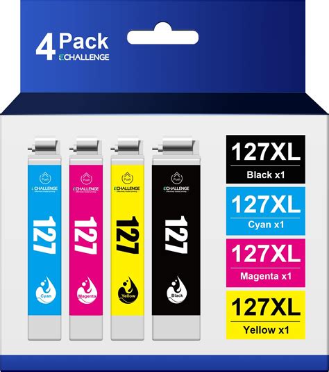 Epson 127 Durabrite Ultra Ink Black Cartridge For Nx 530 Nx 625 Wf 3520 Wf 3530