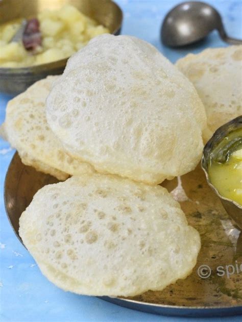 Luchi Recipe Bengali Poori Puri Recipe Spicy Punch