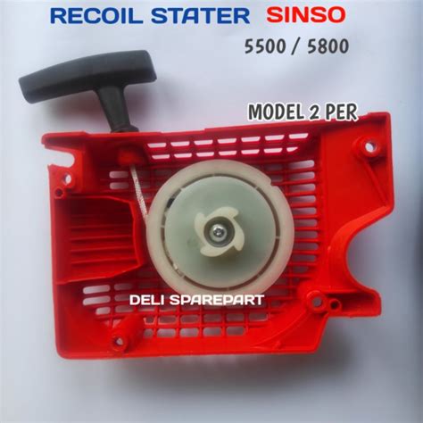 Jual Recoil Starter Kap Engkol Mesin Chainsaw Sinso Per