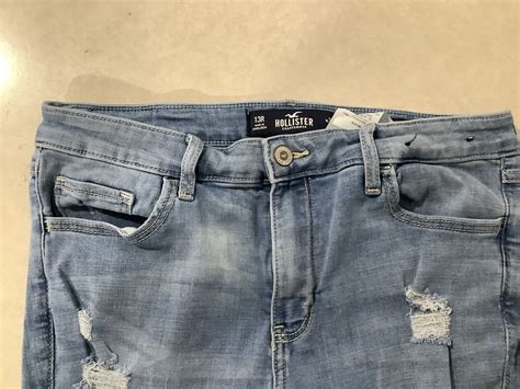 Hollister Size 13 R 31x30 Hi Rise Super Skinny Distressed Jeans Classic