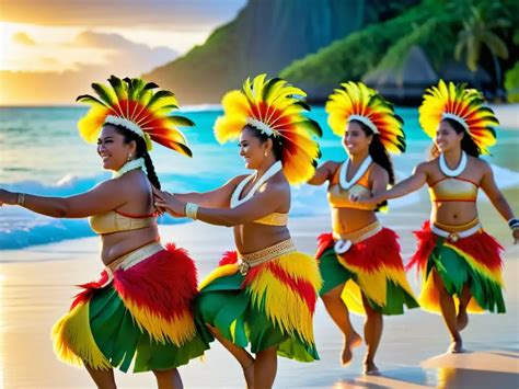 Danza Rarotongana En Las Islas Cook