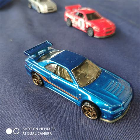 Nissan R Loose Hot Wheels Blue Shopee Malaysia