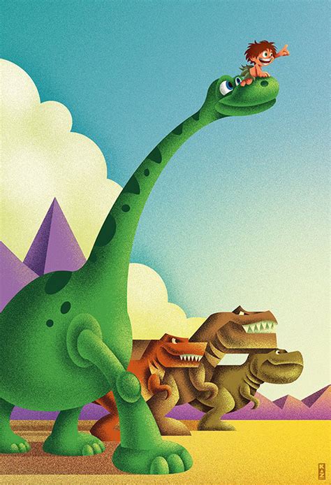 The Good Dinosaur by Kaz Oomori - Home of the Alternative Movie Poster ...