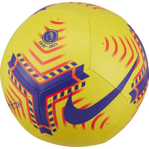 Ballon Nike Premier League Pitch Jaune 2020 21 Sur Foot Fr