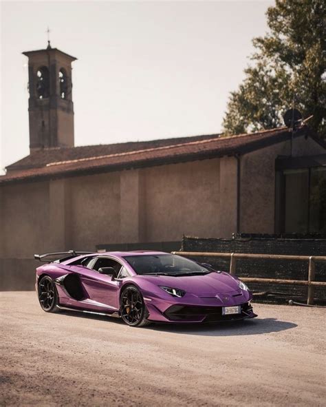 Lamborghini Aventador Super Veloce Jota Painted In Ad Personam Viola SE