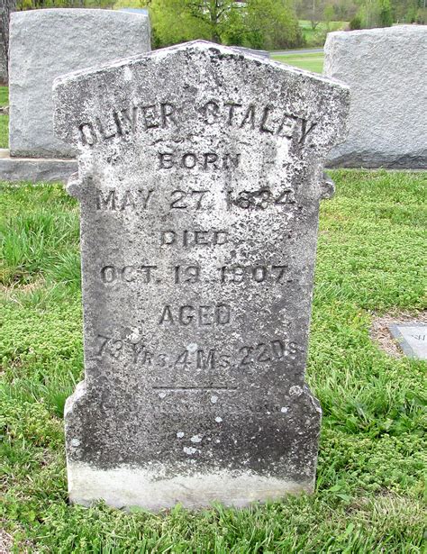 Oliver Staley Memorial Find A Grave