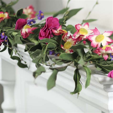 Spring Artificial Wildflower Garland Garlands Floral Supplies Craft Supplies Factory