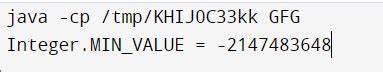 Integer MIN VALUE In Java Coding Ninjas
