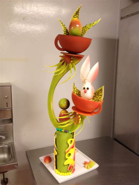 Easter Theme Chocolate Sculptures By Pastry Chef Daniel Keadle