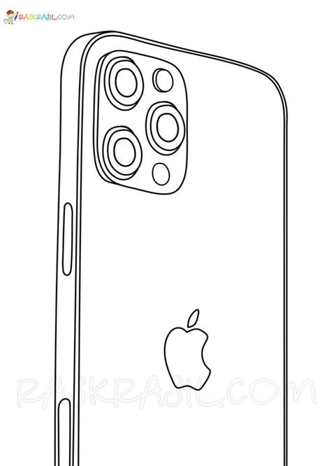 Iphone Coloring Page