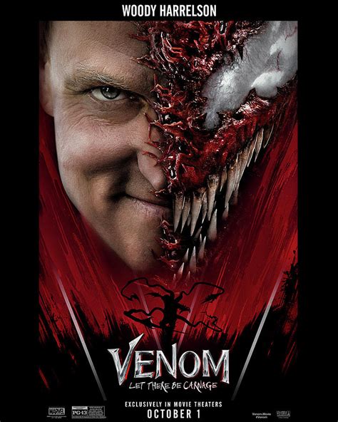 Venom Let There Be Carnage Woody Harrelson As Cletus Kasady Digital Art