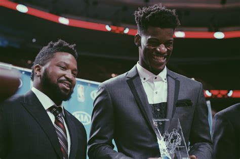 Jimmy Butler Kia Most Improved Player Award Ceremony 5 7 15 Photo