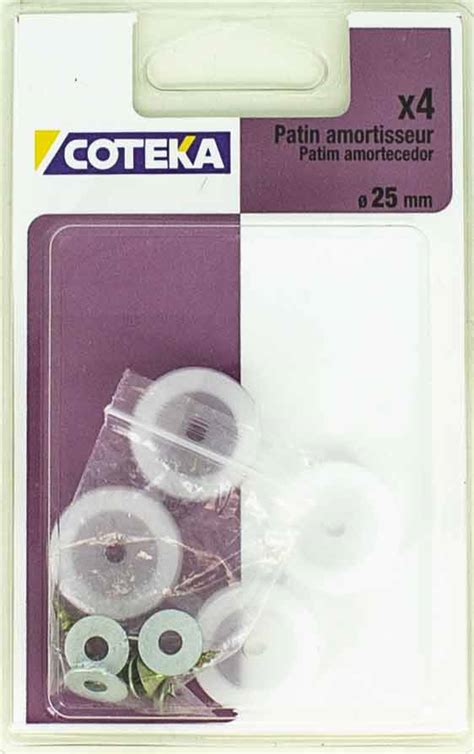 Patim Deslizante Anti Choque Plast 4 25 COTEKA 3505391050872