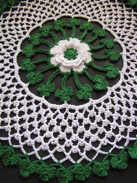 Irish Blessings Crochet Doily | AllFreeCrochet.com