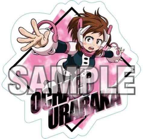 Sticker Sticker Ochaco Uraraka Sticker 6 Th Action Copyright 1 My