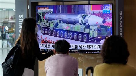 North Korea Test Fires Long Range Missiles Officials Say Abc7 San