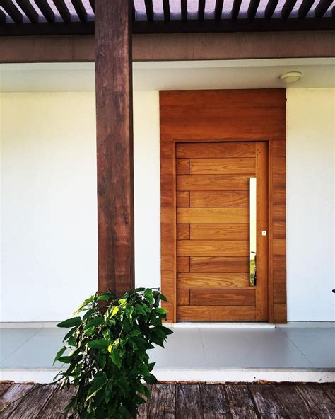 Portas De Entrada De Madeira Modelos Para Transformar Sua Casa